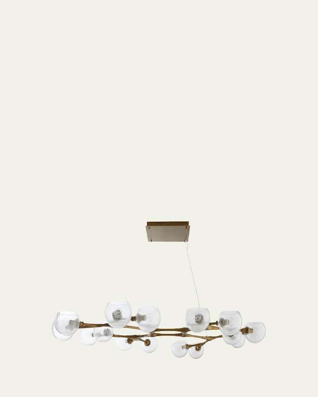 Mahowald 70" 16-Light Fixed Chandelier
